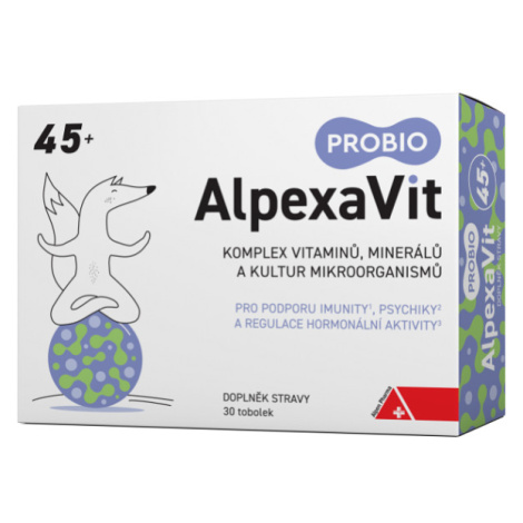 ALPEXAVIT Probio 45+ 30 kapsúl