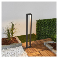 Lucande Jupp LED závesná lampa, grafitovo sivá, hliník, 90 cm