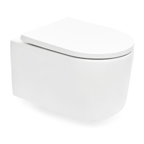 Wc s doskou softclose závesné SAT biele vírové SAT72010RTORP