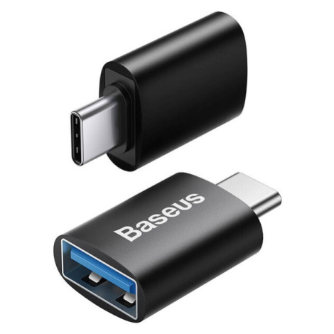 Baseus Mini OTG adaptér Ingenuity USB-C na USB-A 3.1 (M/F) čierny