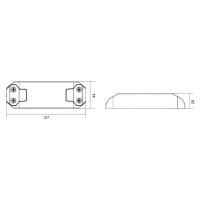 LED budič Basic, DIM, CC, D35020UF/20W