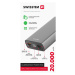 SWISSTEN Aluminum Power Bank 20000mAh 20W Power Delivery Grey