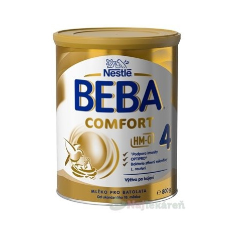 BEBA COMFORT 4 HM-O pokračujúce dojčenské mlieko 800g