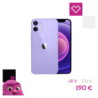 Apple iPhone 12 mini 128GB fialový (Kategória C)