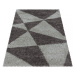 Kusový koberec Tango Shaggy 3101 taupe - 280x370 cm Ayyildiz koberce