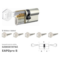 DK - EAP2pro S NIM - nikel matný D 55 + V 90 mm
