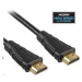 Vysokorýchlostný kábel HDMI + Ethernet PremiumCord, pozlátené konektory, 1.5m