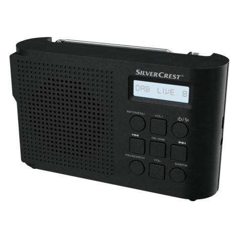 SILVERCREST® Digitálne rádio DAB+ SDR 1.5 B1