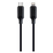 GEMBIRD Kábel USB 2.0 Type-C na Ligtning (CM/8pinM), 1, 5m, dátový, čierna