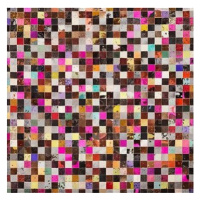 Farebný koberec 200 × 200 cm ENNE, 163955