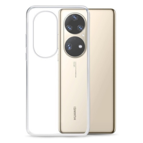 Huawei P50 / P50E, silikónové puzdro, ultratenké, priehľadné