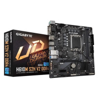 GIGABYTE MB Sc LGA1700 H610 S2H V3 DDR4, Intel H610, 2xDDR4, 2xDP, 1xHDMI, 1xVGA, mATX