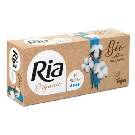 Ria Organic Tampóny Super 16ks