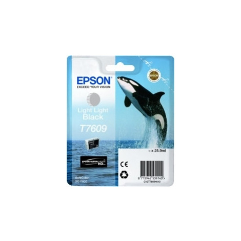 Epson T7609 Atramentová náplň Light Light Black