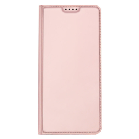 Diárové puzdro na Xiaomi Redmi Note 13 LTE Dux Ducis Skin Pro ružovo-zlaté