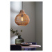 Hnedé stropné svietidlo s ratanovým tienidlom ø 40 cm Pacino - Light & Living