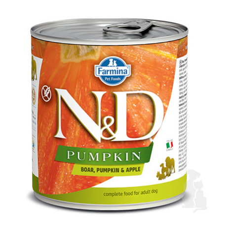 ND Dog konz. Pumpkin 285g bravcove,jablko N&D