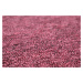 Kusový koberec Astra vínová kruh - 200x200 (průměr) kruh cm Vopi koberce