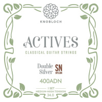 Knobloch ACTIVES Double Silver SN Nylon Medium-high Tension 34.0