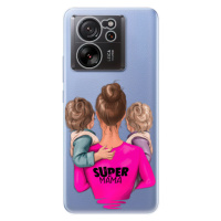 Odolné silikónové puzdro iSaprio - Super Mama - Two Boys - Xiaomi 13T / 13T Pro