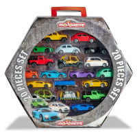 Autíčka Street Cars Giftpack Majorette kovové 7,5 cm dĺžka 20 kusov v darčekovom boxe