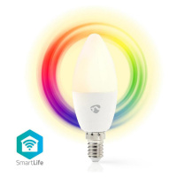 SMART LED žiarovka WIFILC11WTE14, E14, farebná biela