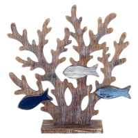 Signes Grimalt  Coral Ornament S Rybami  Sochy Modrá