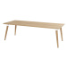 Záhradný jedálenský stôl z tíkového dreva 100x240 cm Sophie Studio – Hartman
