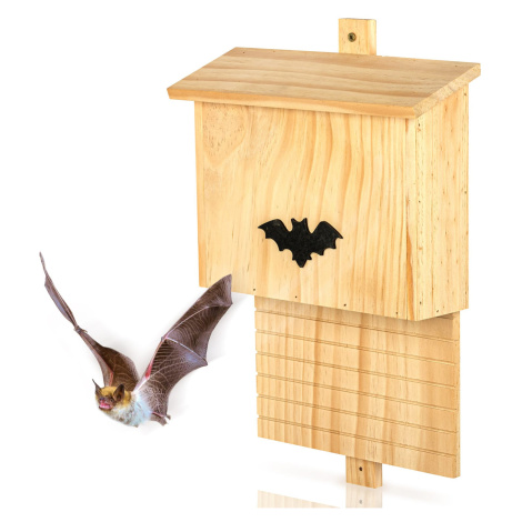 Blumfeldt Domček pre netopiere, hniezdo, pomoc pri prezimovaní, celoročne obývateľný, píniové dr