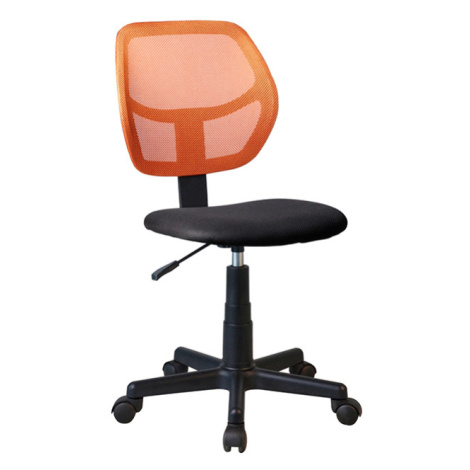 Kancelárska stolička MESH Oranžová,Kancelárska stolička MESH Oranžová Tempo Kondela