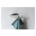 Samodržiaci držiak na uteráky z nerezovej ocele v lesklo striebornej farbe Genova – Wenko