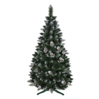 Kvalitný hustý vianočný stromček borovica so šiškami - 180 cm