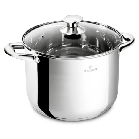 BLAUMANN - Hrniec nerez a sklenená pokrievka 24cm/7,7l Gourmet Line