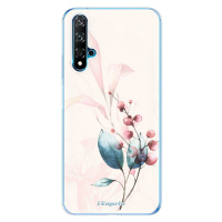Odolné silikónové puzdro iSaprio - Flower Art 02 - Huawei Nova 5T