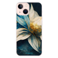 Odolné silikónové puzdro iSaprio - Blue Petals - iPhone 13 mini