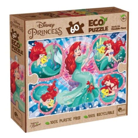 Lisciani Ariel ECO puzzle obojstranné 60