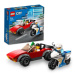 LEGO® City 60392 Naháňačka auta s policajnou motorkou