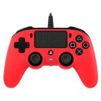 Herný ovládač Nacon Compact Controller červený (PS4/PC)