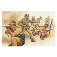 Model Kit figurky 6076 - WWII - GERMAN AFRIKA CORPS (1:72)