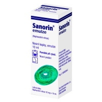 SANORIN emulzia nosové kvapky 10 ml