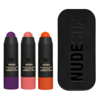 NUDESTIX Darčeková sada dekoratívnej kozmetiky Trendy Blush Mini 3 ks