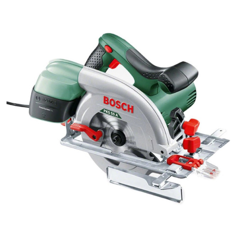 Bosch Ručná okružná píla PKS 55 + rezný kotúč Precision 18