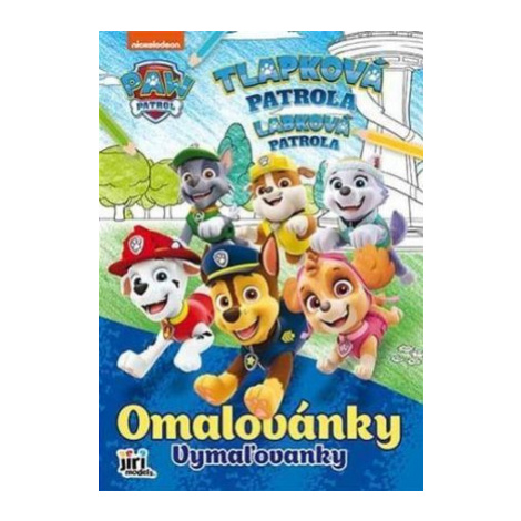 Omalovánky Tlapková patrola / Vymaľovanky Labková patrola (A4)