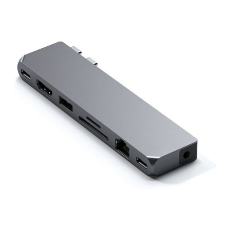 Satechi USB-C Pro Hub Max Adapter - Space Gray Aluminium