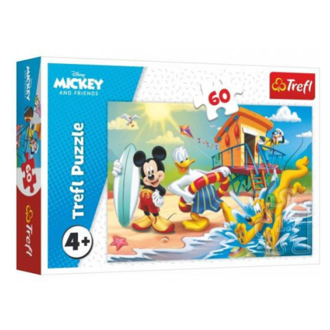 Puzzle Mickey a Donald Disney 33x22cm 60 dielikov v krabici 21x14x4cm