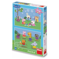 Puzzle Peppa Pig a kamaráti 2x48 dielikov