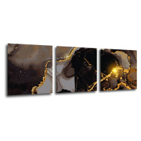 Impresi Obraz Abstrakt lesklý - 90 x 30 cm (3 dielny)