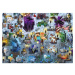 Ravensburger Puzzle Challenge Minecraft 1000 dielikov