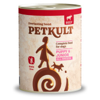 Petkult Konz. Junior  - hovädzie 800g - 12ks multipack