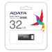 ADATA Flash Disk 32GB UR340, USB 3.2 Dash Drive, kov lesklá čierna